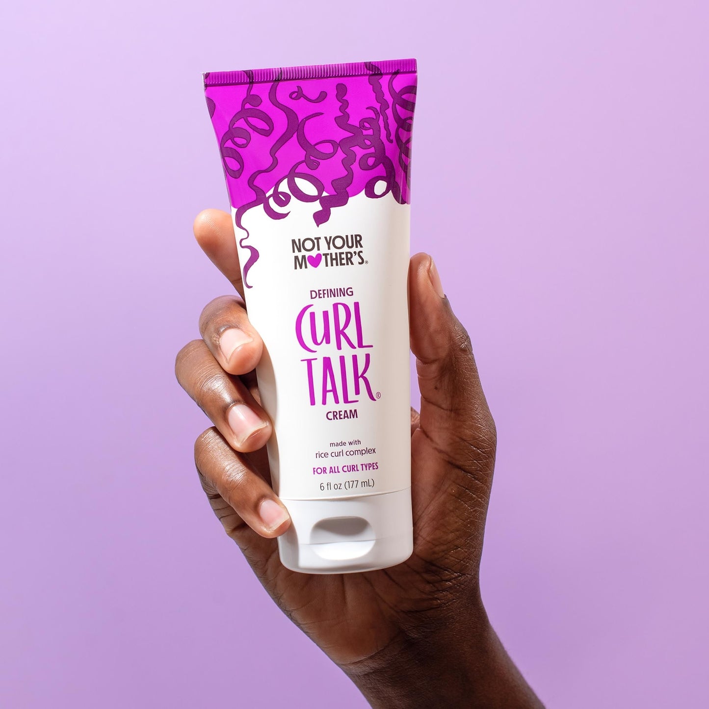 Not your mother’s curl talk curl cream