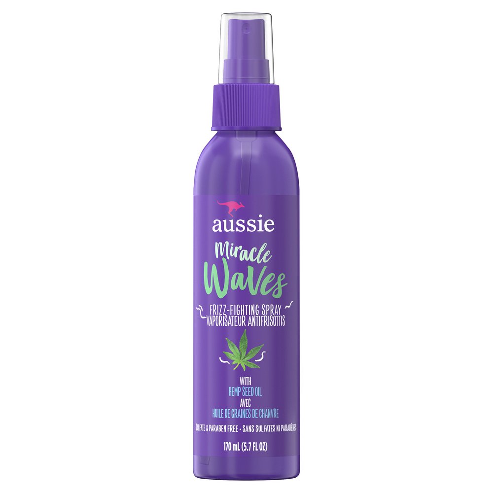 Aussie miracle waves frizz fighting spray
