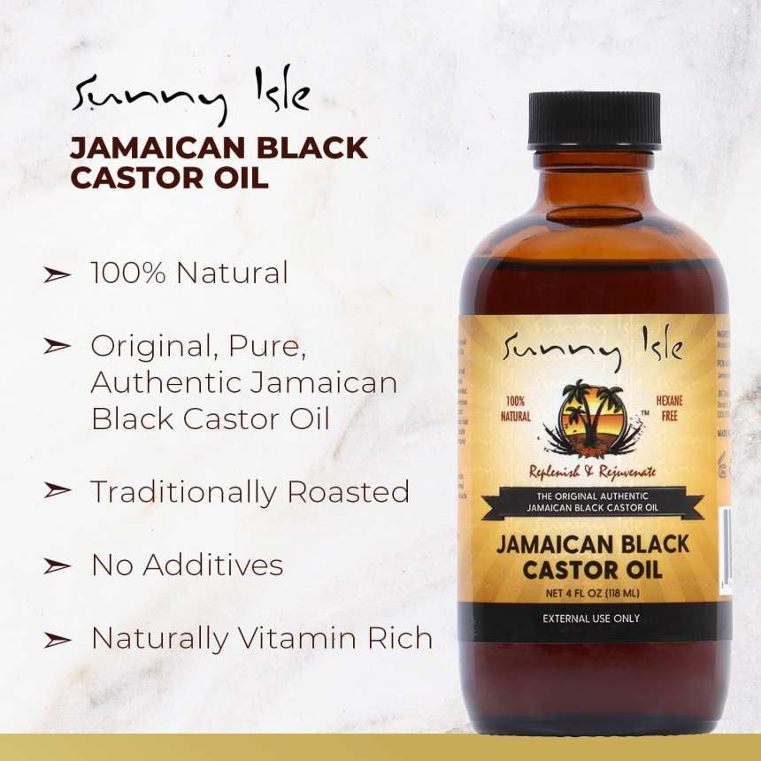 Black Jamaican castor oil