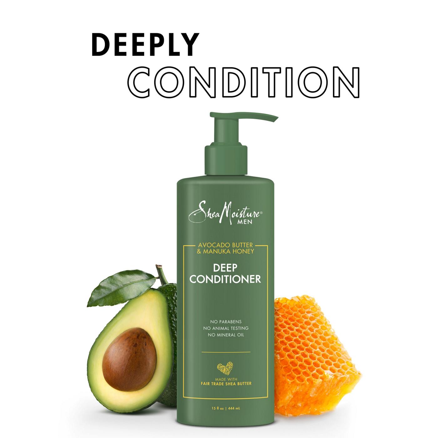Shea moisture men deep conditioner