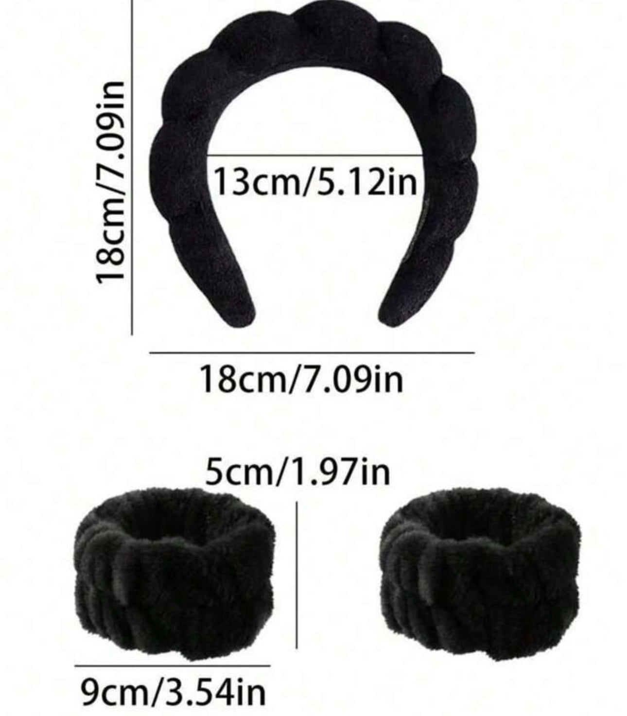 Set of 3pcs (random color)