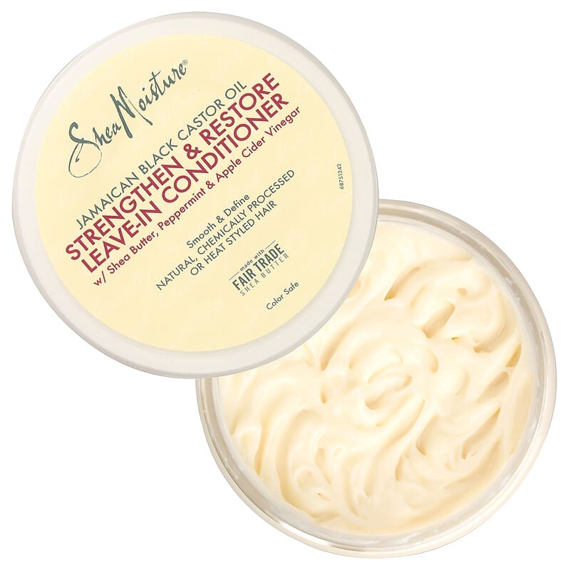 Shea moisture black castor oil leave-in