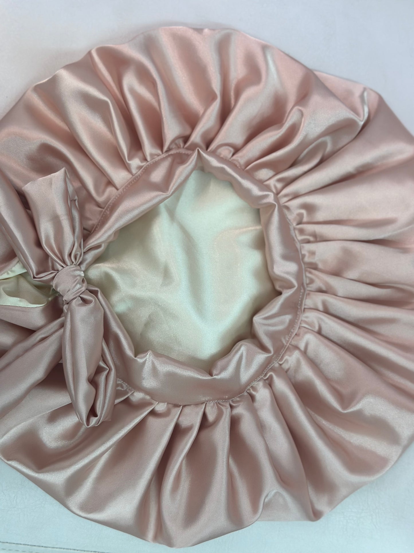 African style silky satin bonnet