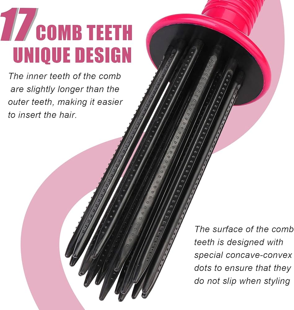 Curl rolling comb
