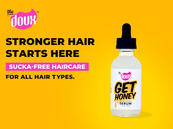 The doux get honey hair and scalp serum