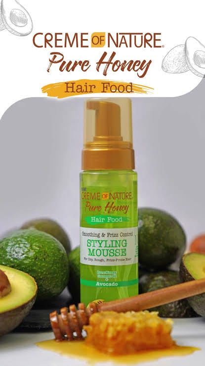 Creme of nature avocado styling mousse