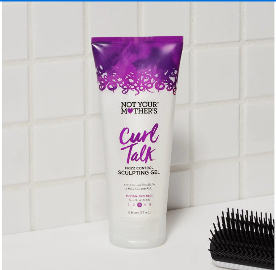 Not your mother’s curl talk sculpting gel
