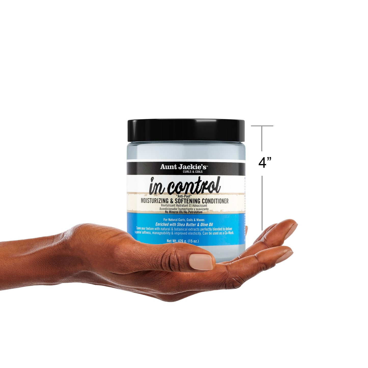 Aunt Jackies In Control "Anti-Poof" Moisturizing & Softening 3in1 conditioner