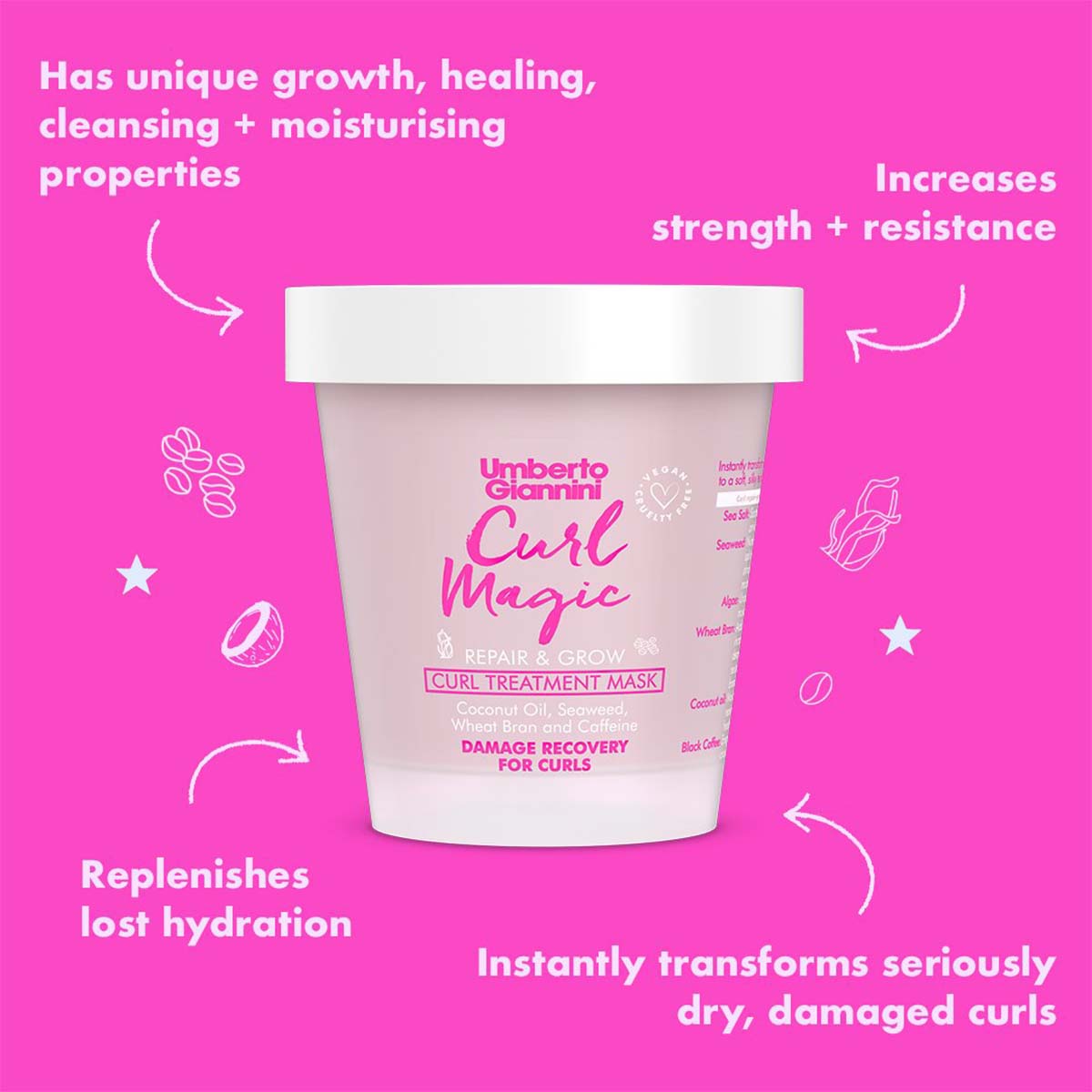 Umberto giannini curl repair mask
