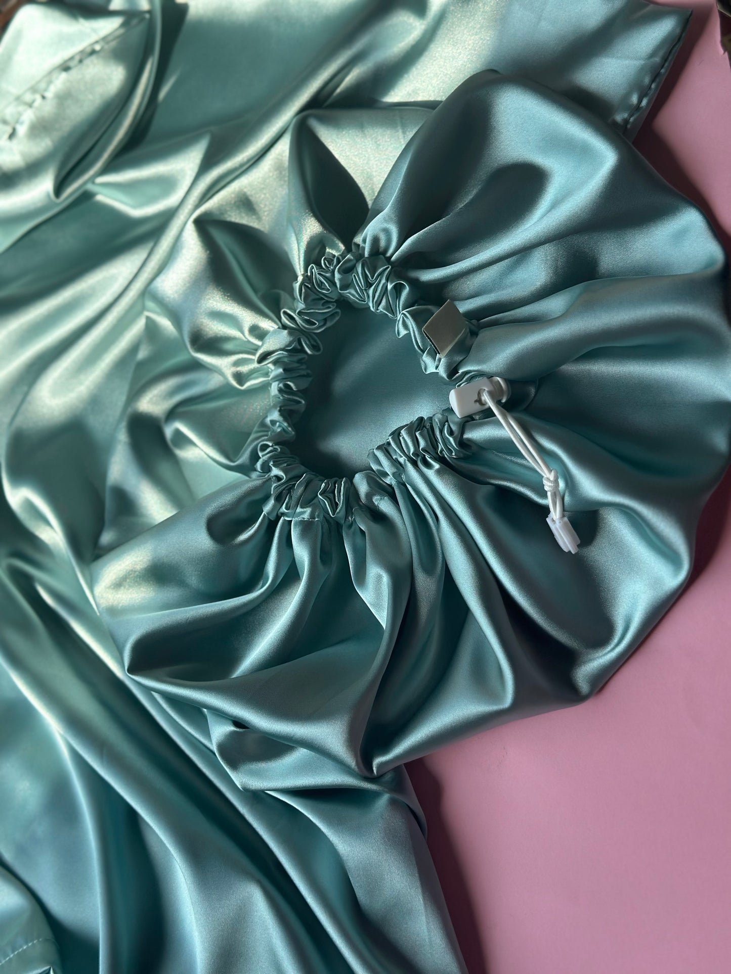 Silky satin sleep bonnet by slip’n