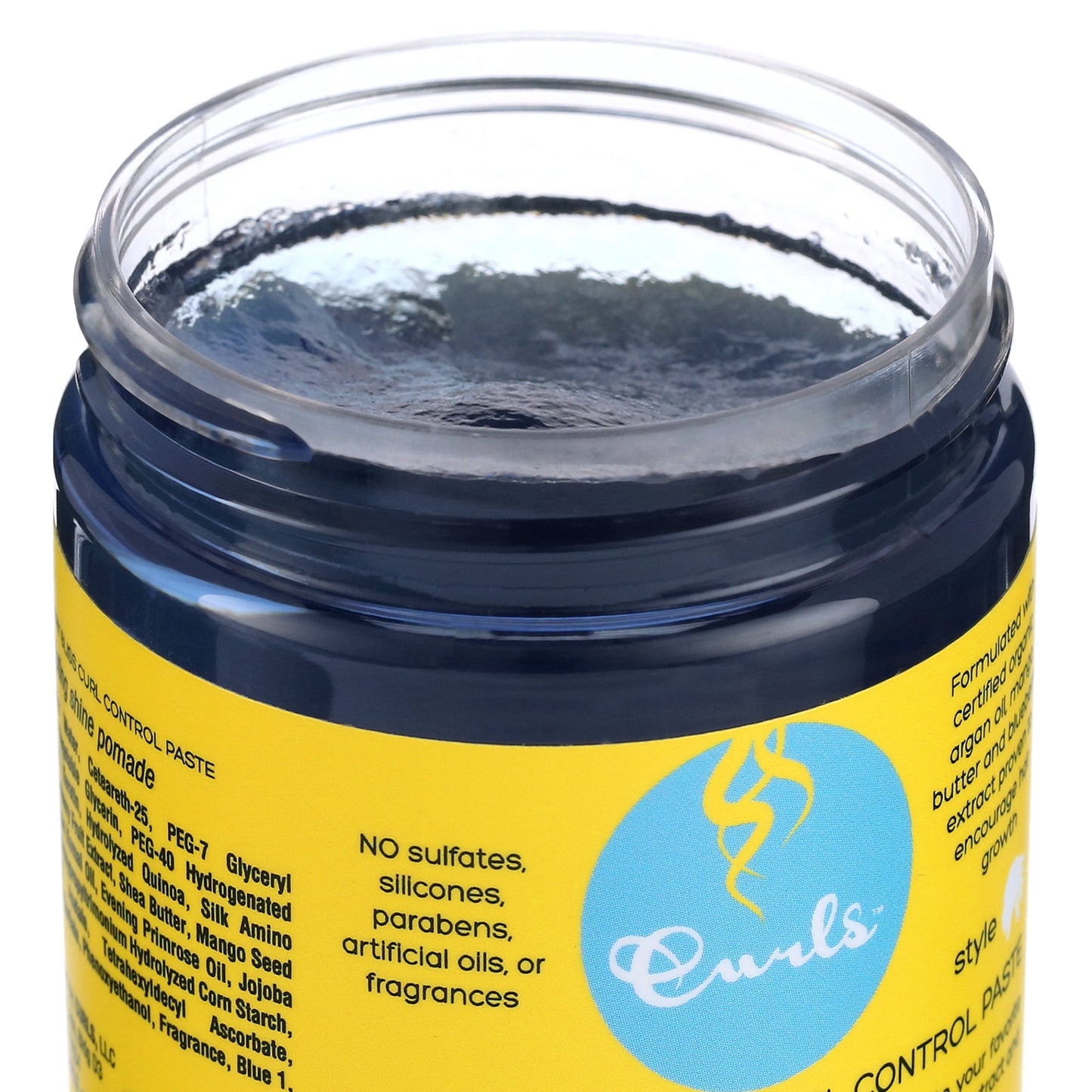 Curls blueberry curl control paste (edge gel)