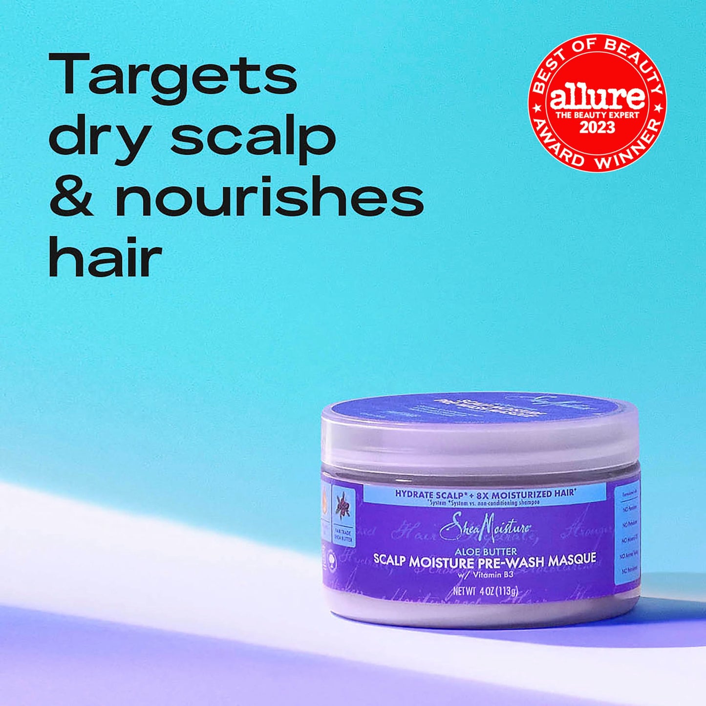 Shea moisture Aloe Butter Scalp Moisture Pre-Wash Masque