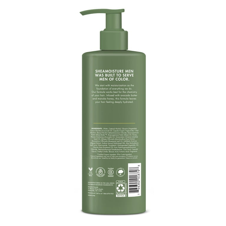Shea moisture men deep conditioner