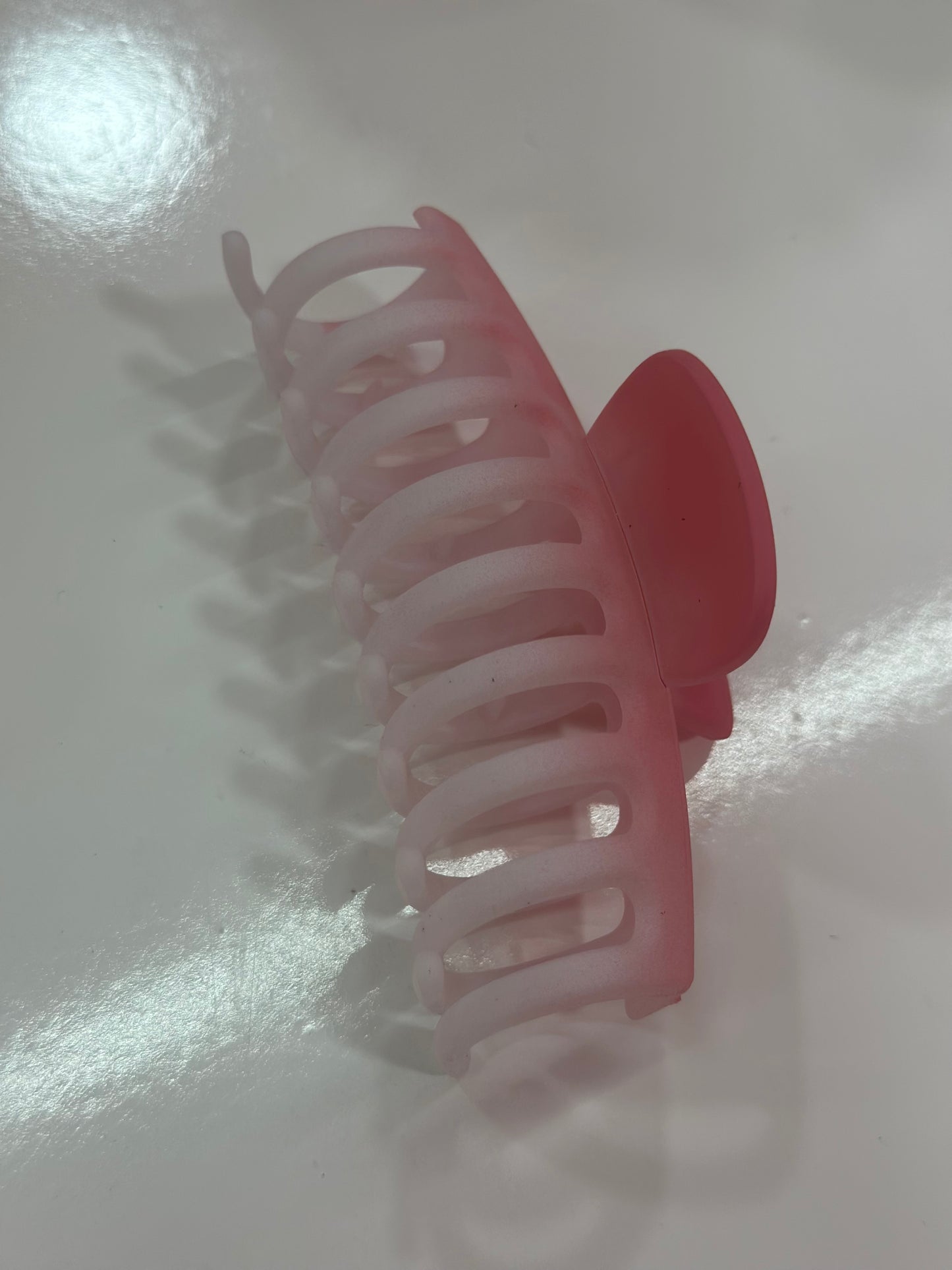 Pink ombre clips
