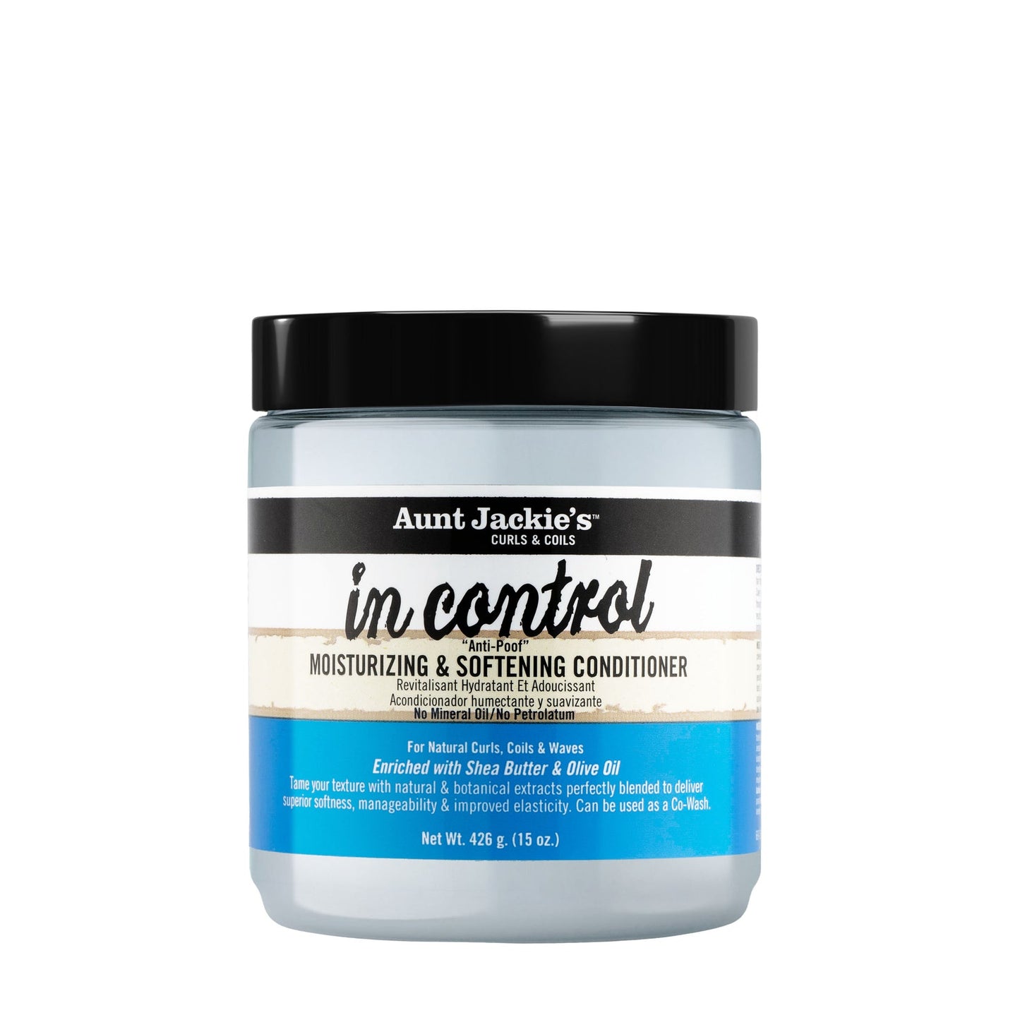 Aunt Jackies In Control "Anti-Poof" Moisturizing & Softening 3in1 conditioner