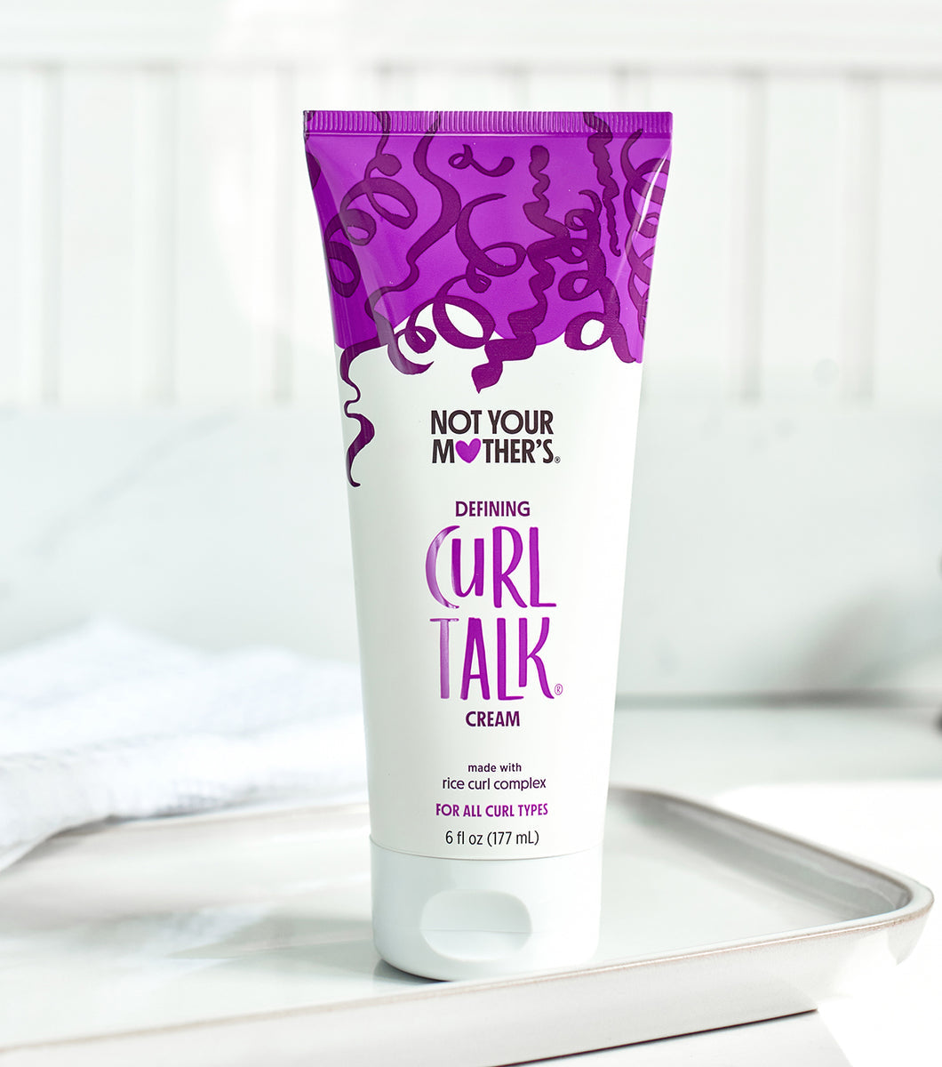 Not your mother’s curl talk curl cream