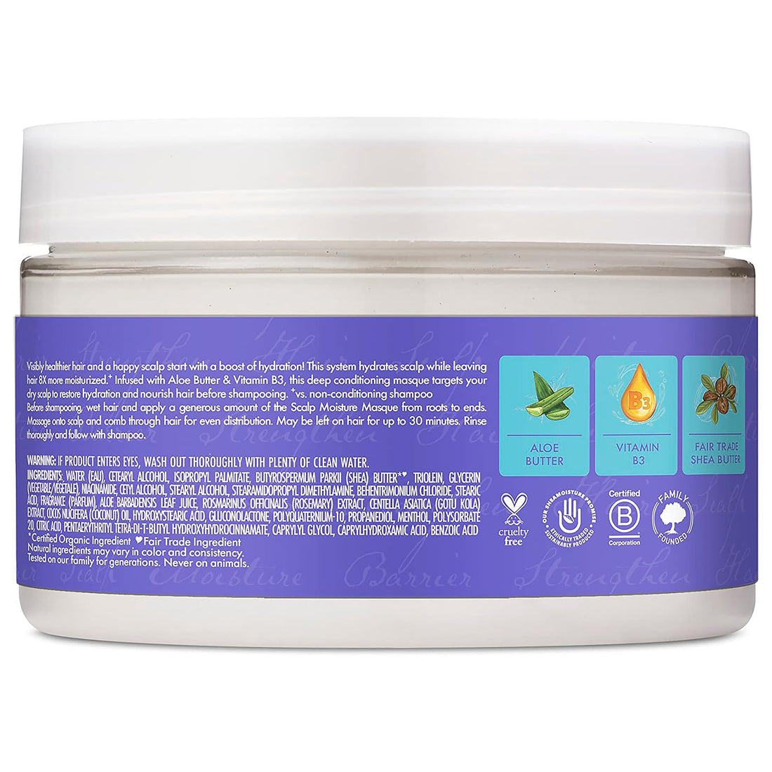 Shea moisture Aloe Butter Scalp Moisture Pre-Wash Masque