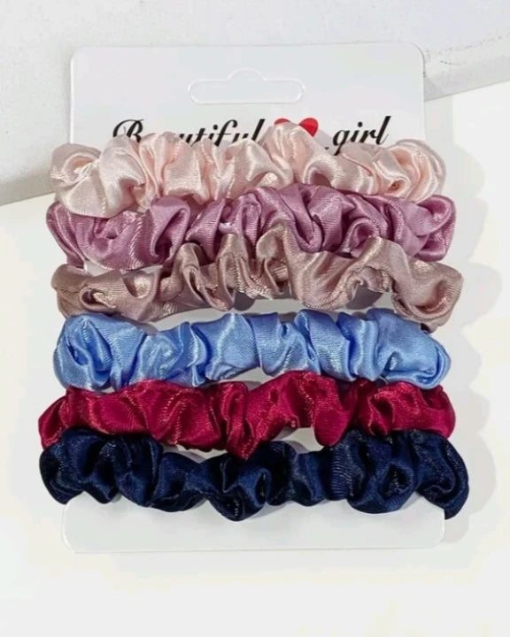 Skinny scrunchies set