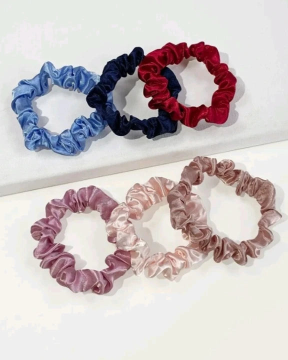 Skinny scrunchies set