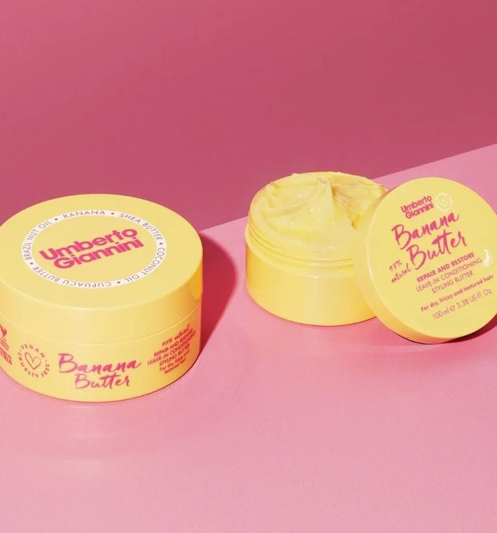 Umberto giannini banana butter leave-in cream (200ml)