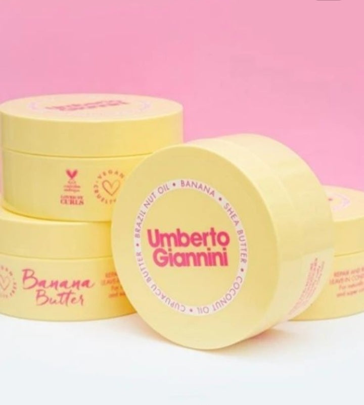 Umberto giannini banana butter leave-in cream (200ml)