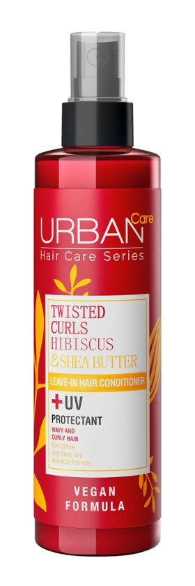 Urban care twsited curls leave-in spray with UV protectant