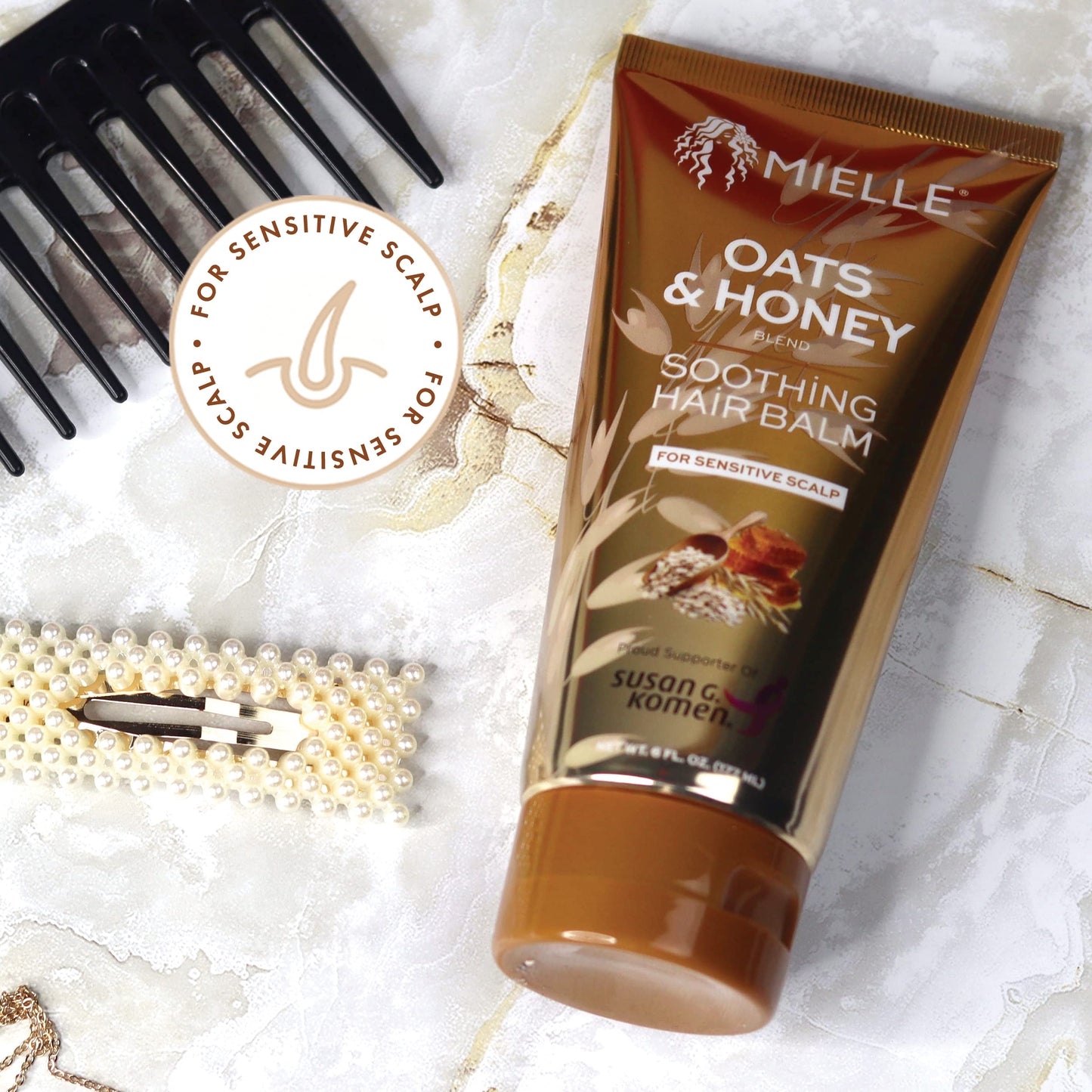 Mielle oats and honey soothing balm