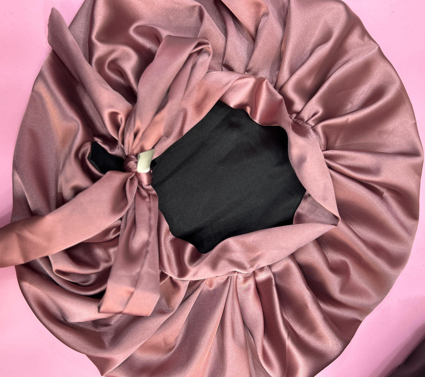 African style silky satin bonnet