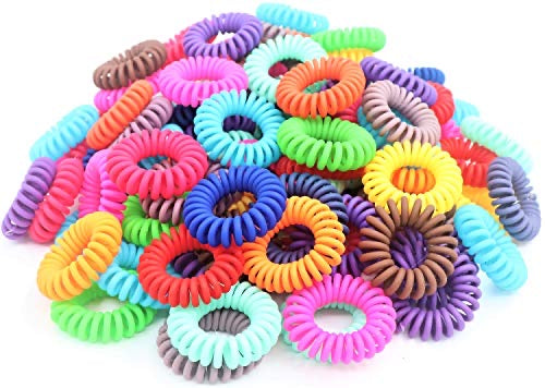 Mini spiral ties (5pcs)