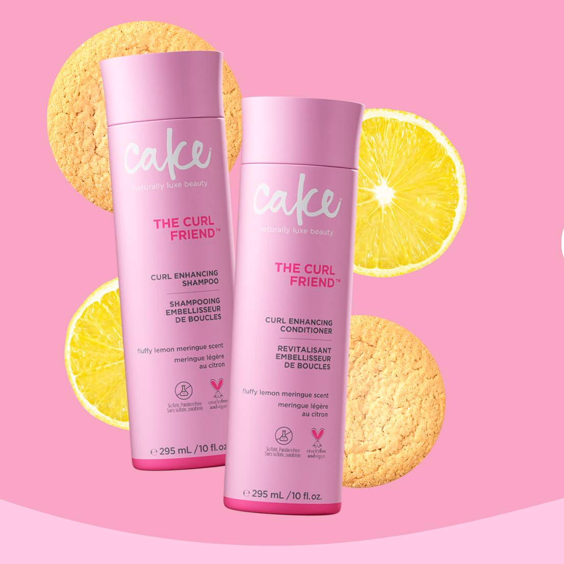 Cake beauty curl enhancing shampoo and conditioner (set)
