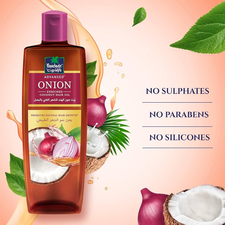 Parachute onion hair oil