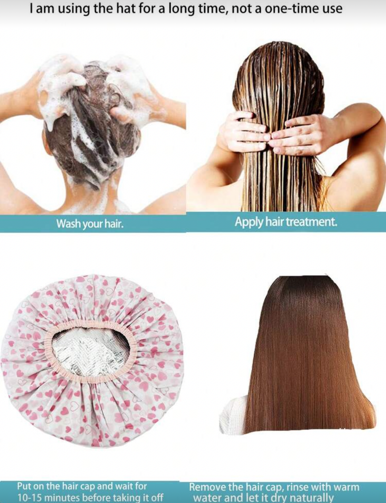 Padded deep treatments cap