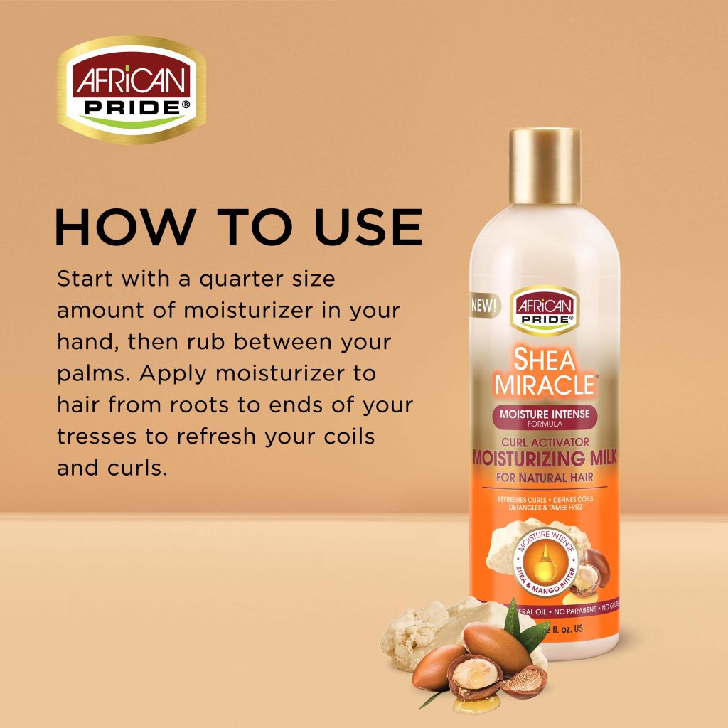 African Pride Shea Miracle Moisture Intense Curl Activator
