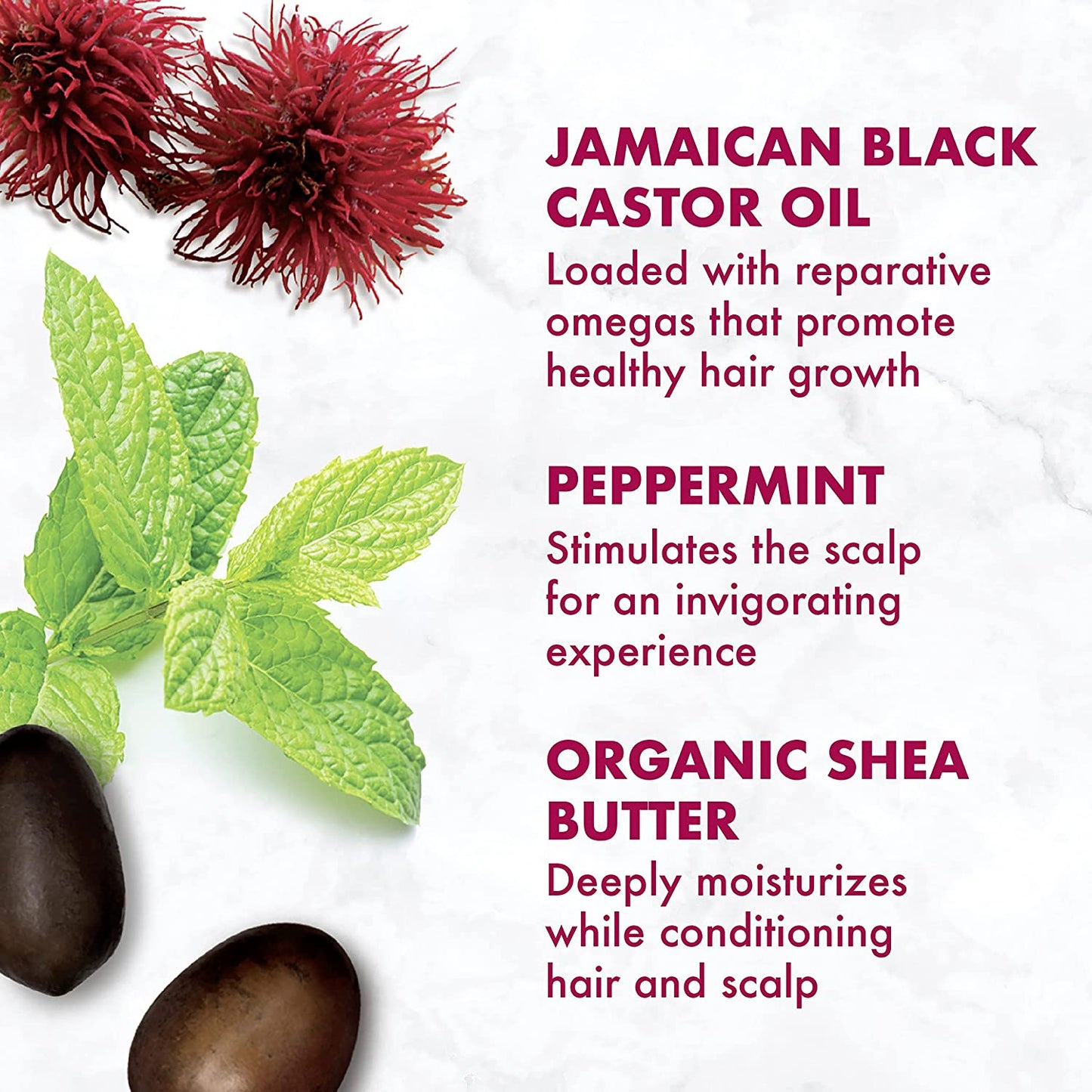 Shea moisture black castor oil gel