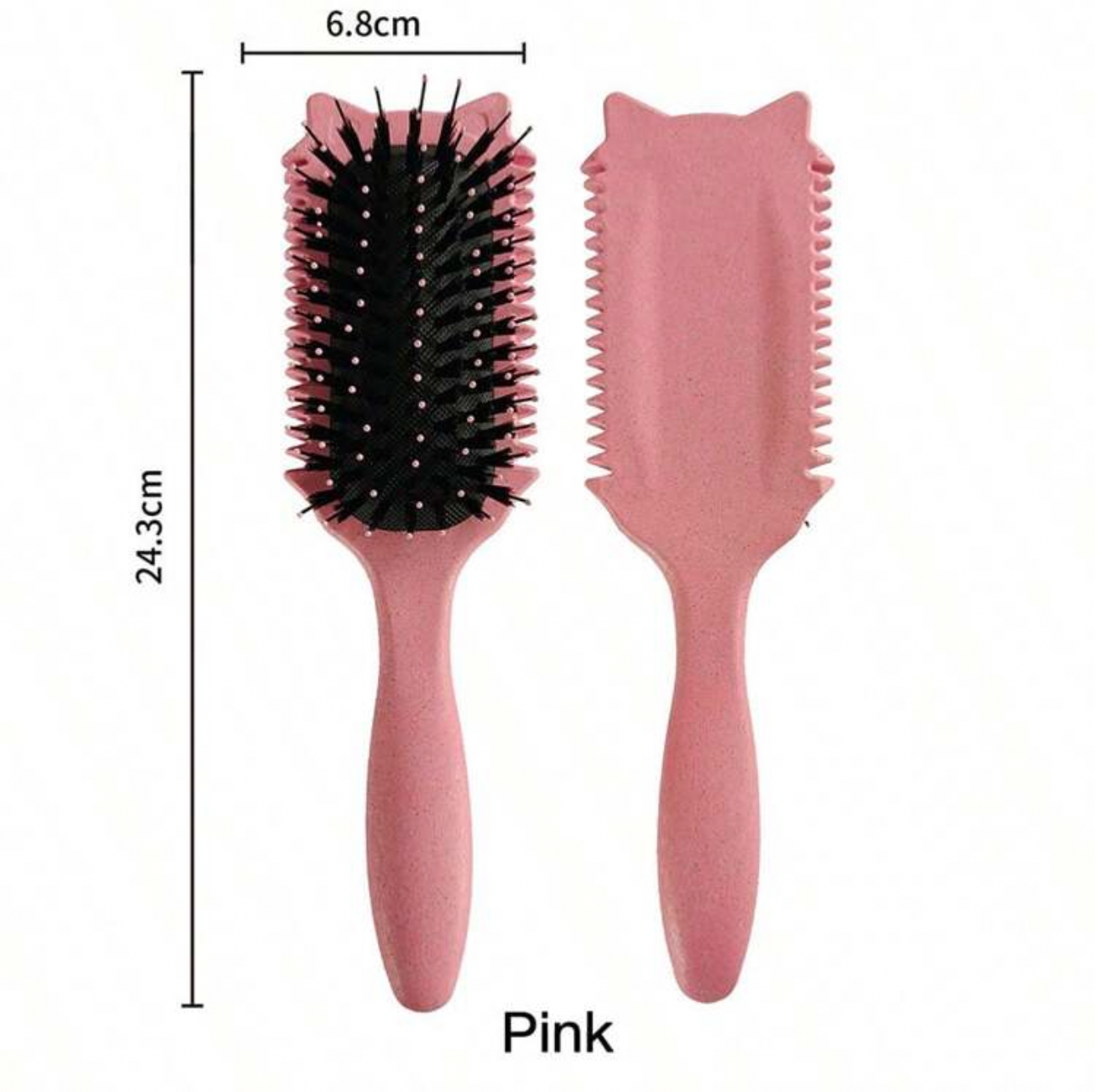 Edge lift volume brush