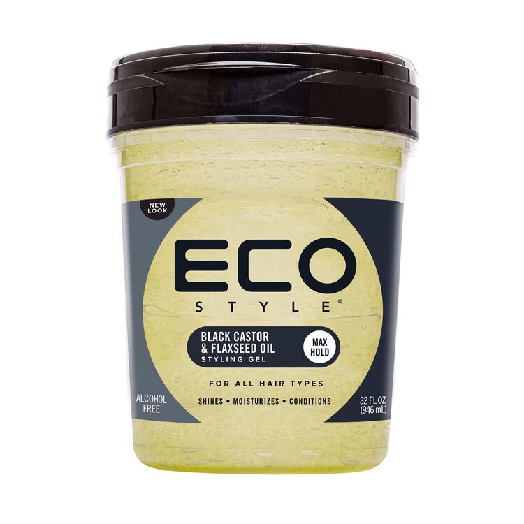 Eco black castor oil gel