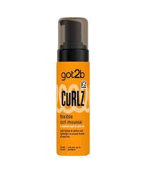 Got2b curlz flexible hold mousse