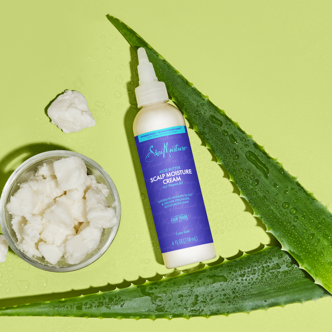 Shea moisture aloe butter scalp moisture cream