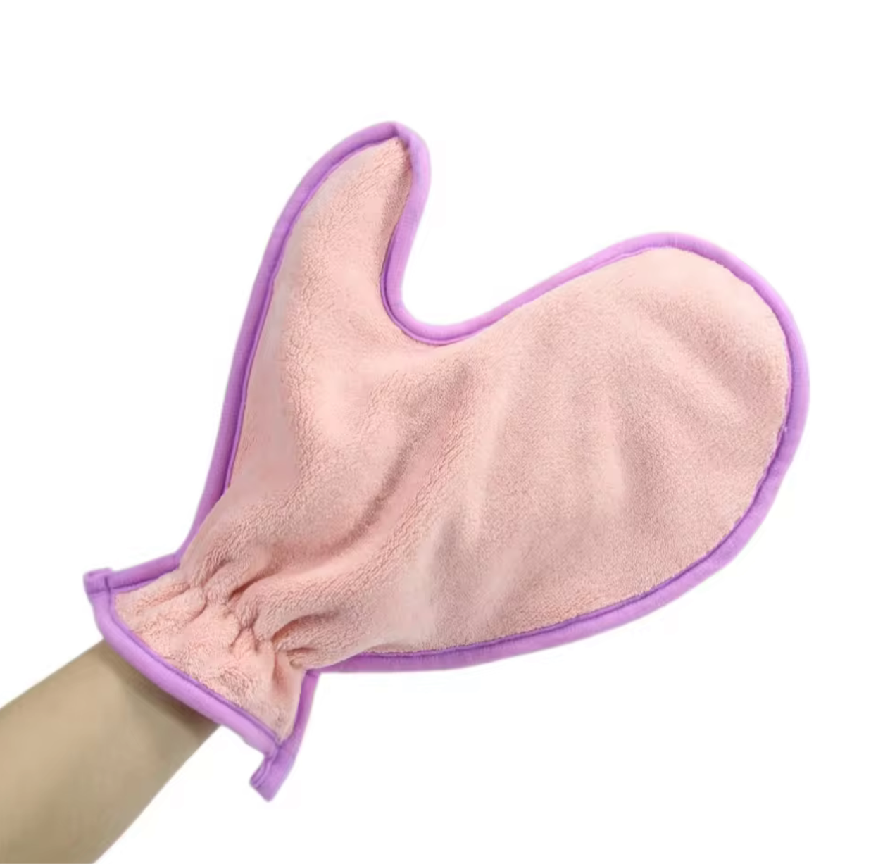 Microfiber scrunching hand towel
