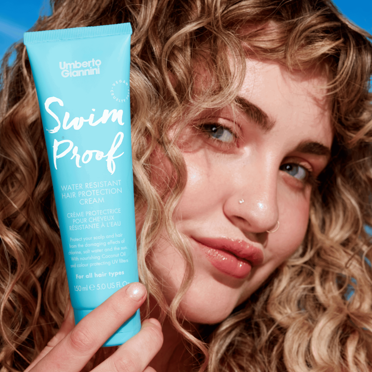 Umberto giannini swim proof hair protection cream