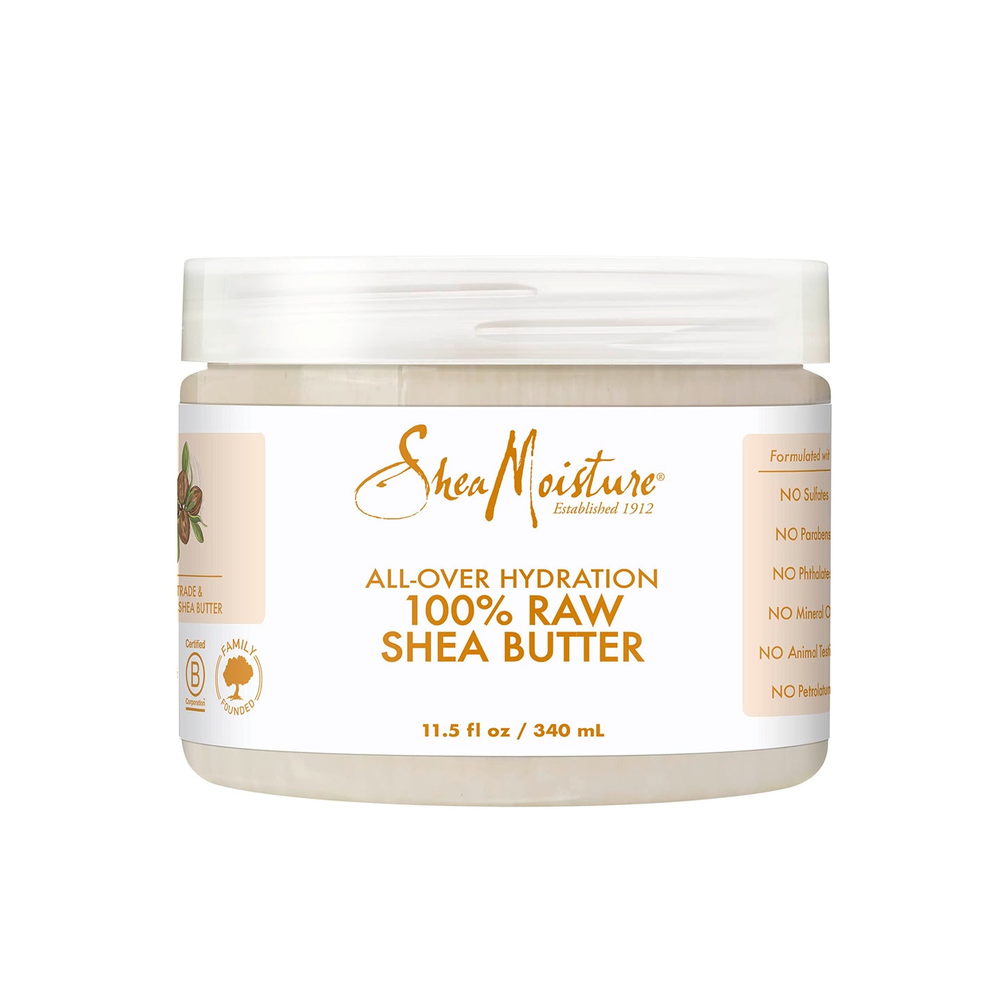 Shea moisture pure raw shea butter