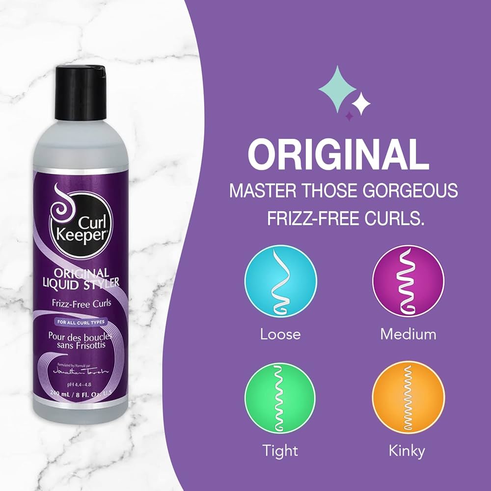 Curl keeper liquid styler