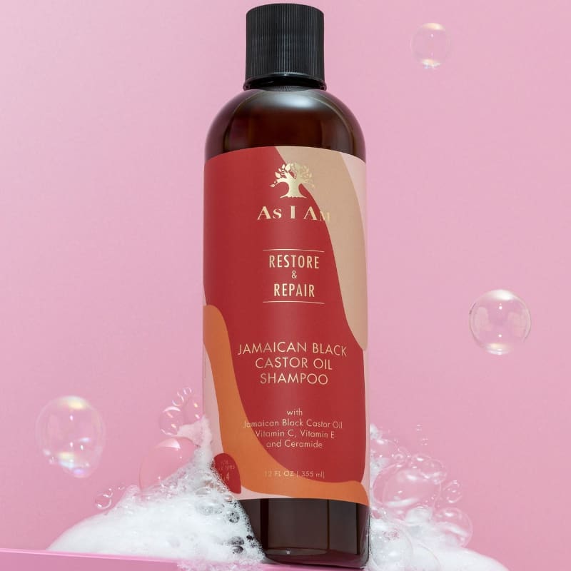 As i am black Jamaican castor oil shampoo