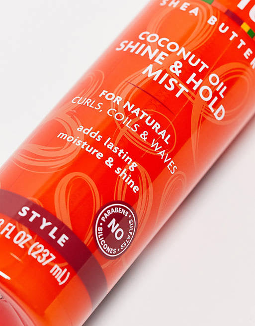 Cantu coconut shine & hold mist