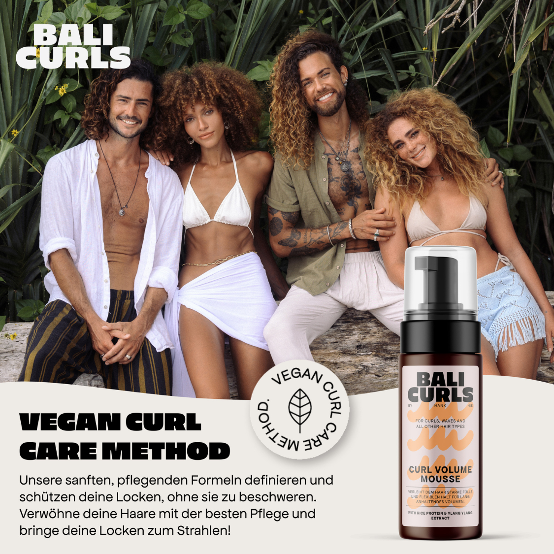 Bali curls volume mousse