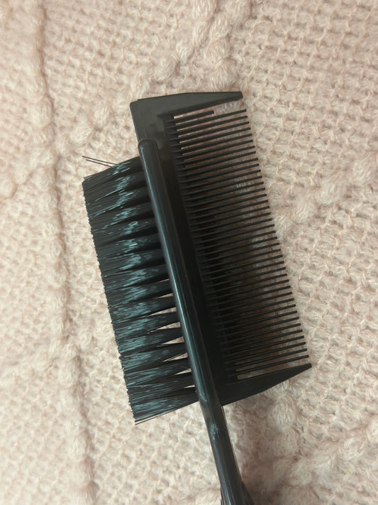 Dual edge brush