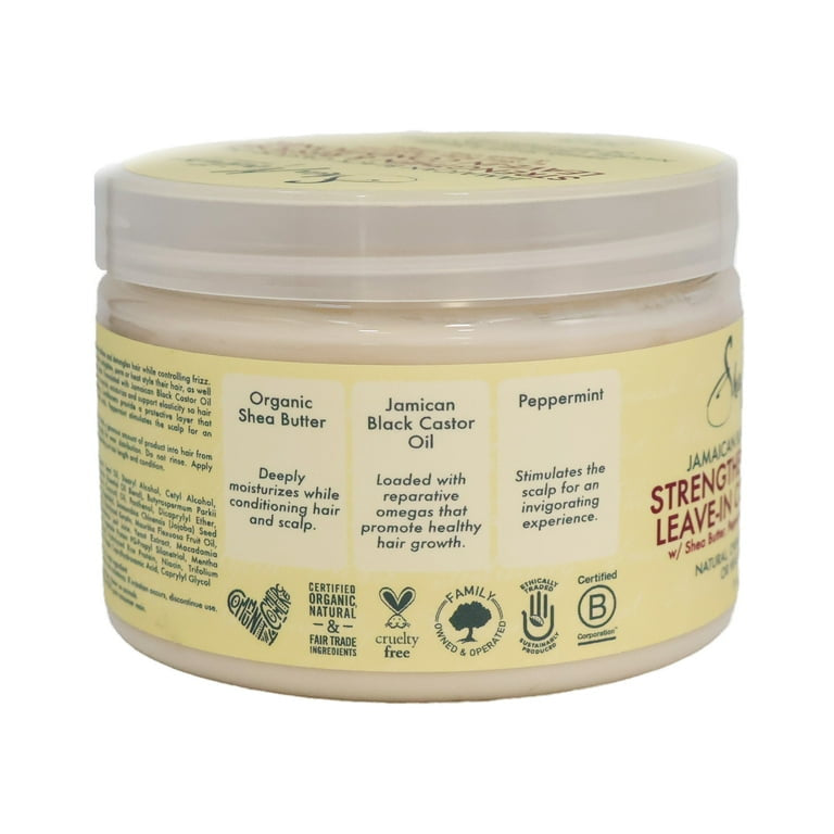 Shea moisture black castor oil leave-in