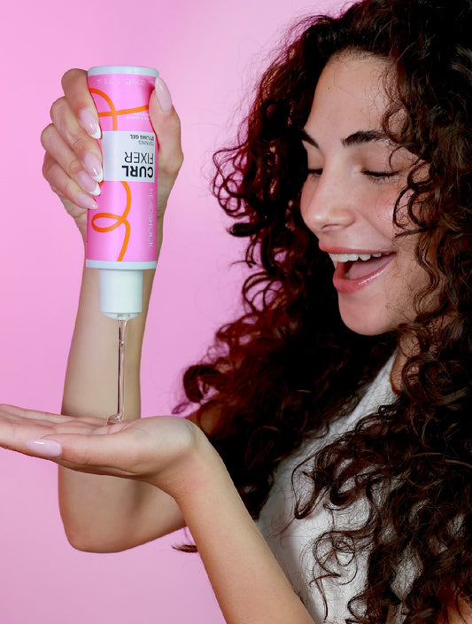 Headshock curl fixer styling gel
