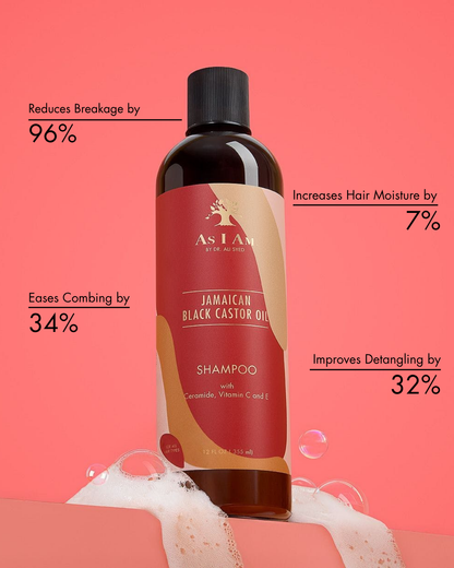As i am black Jamaican castor oil shampoo