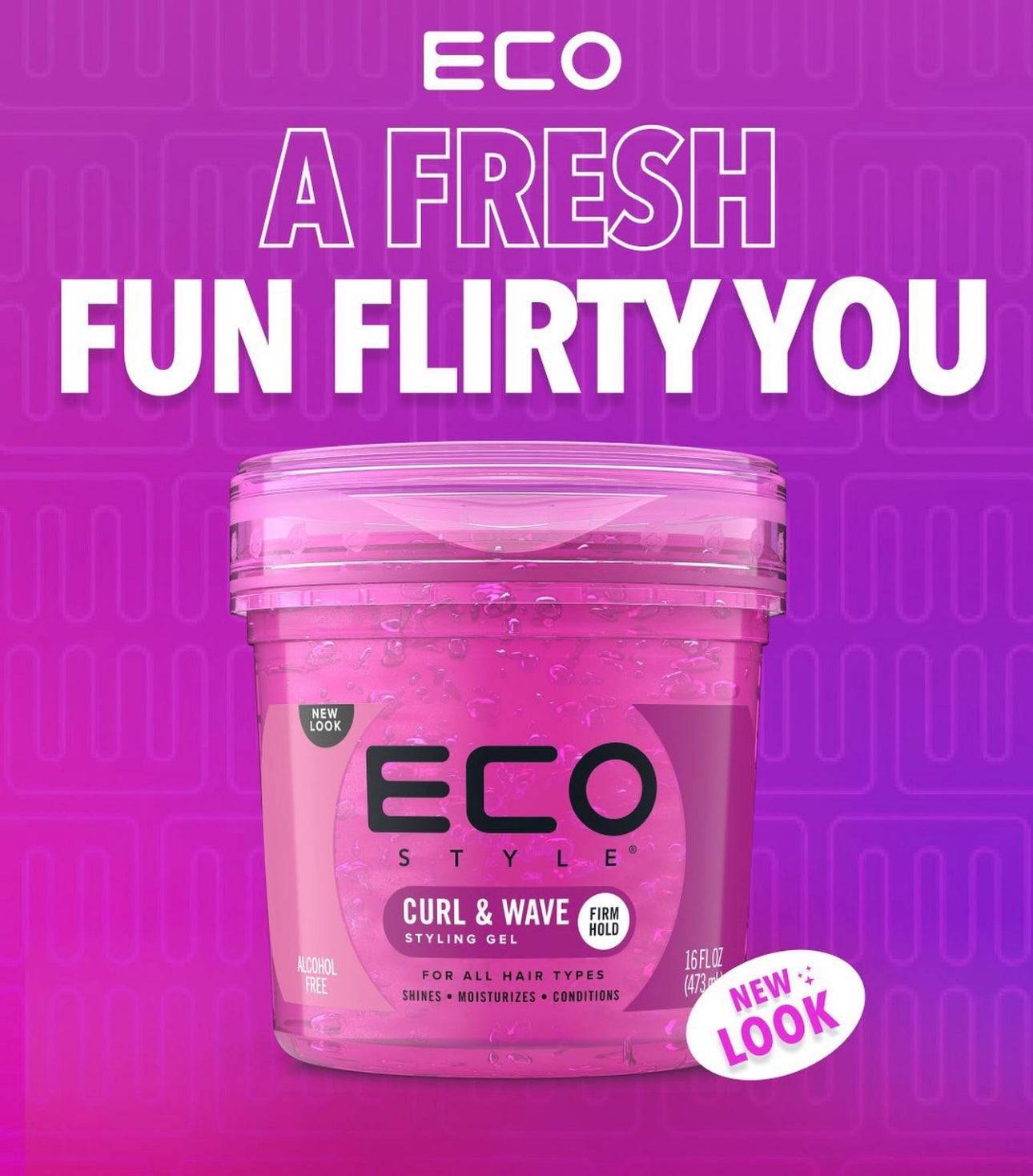 Eco gel curl and wave 236ml